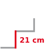 stopnie schodów o wysokości do 21 cm